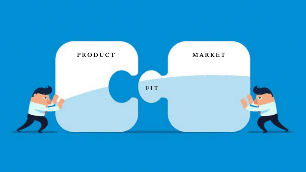 Kesesuaian pasar produk = product market fit.